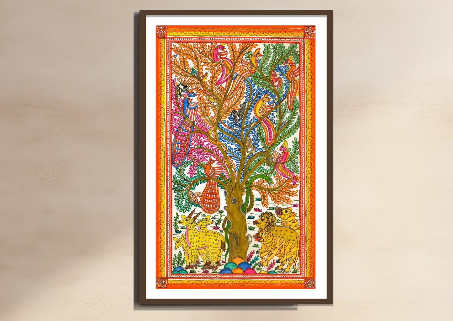 Vanbhoomi Kalamkaari Art Print