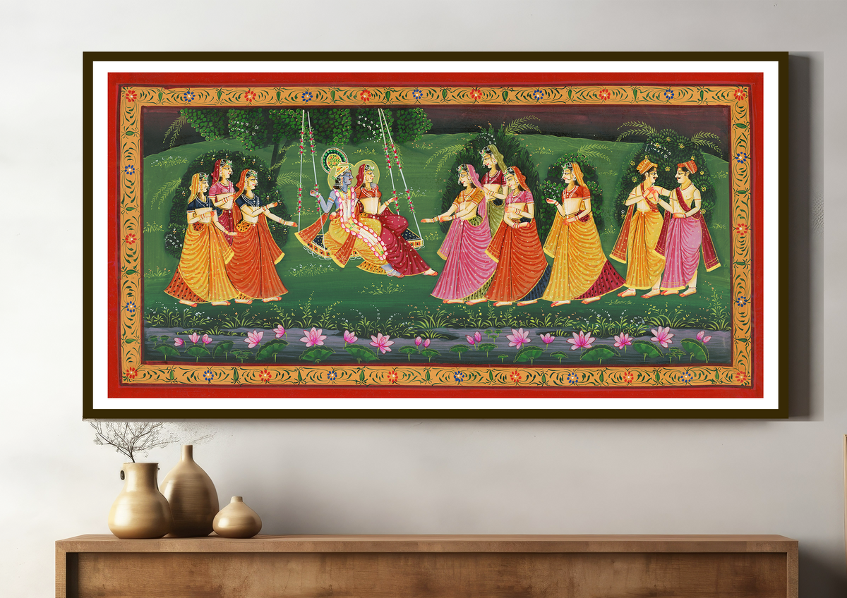 The Art of Storytelling Through Indian Paintings – Aangan Doree