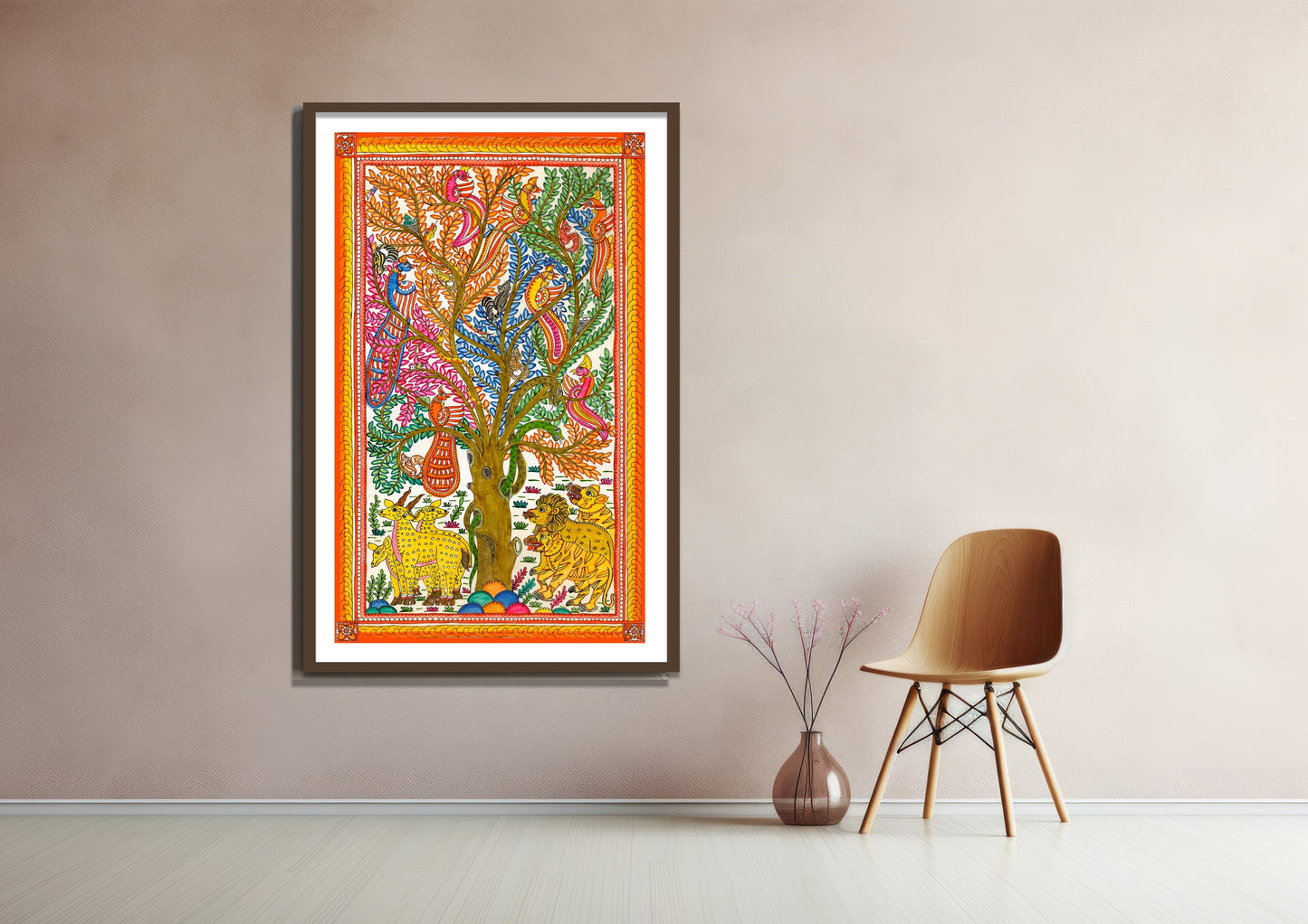 Vanbhoomi Kalamkaari Art Print
