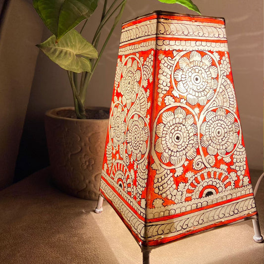 Upvan Hand Painted Kalamkaari Lampshade
