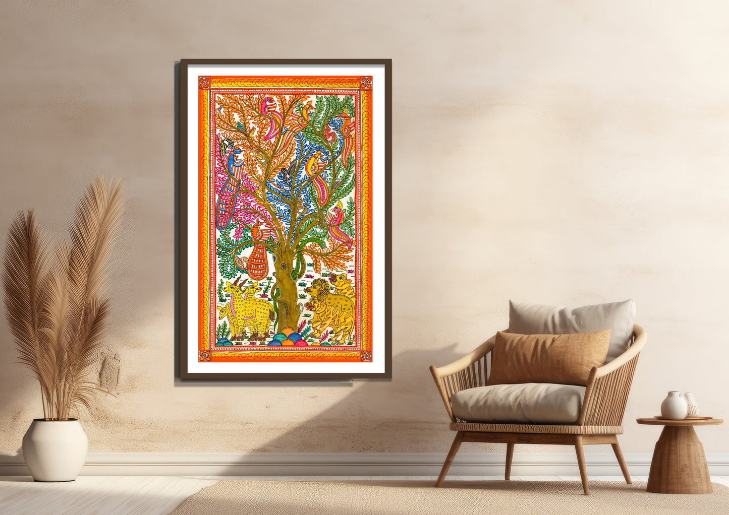 Vanbhoomi Kalamkaari Art Print